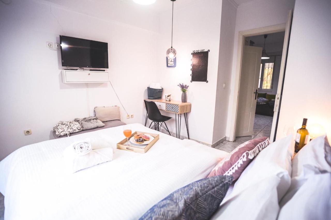 Lux Apartment Downtown Serres Eksteriør billede